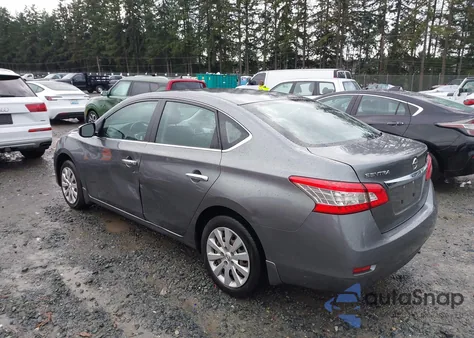 2015 Nissan Sentra Sv from USA, damaged, VIN 3N1AB7APXFY381716